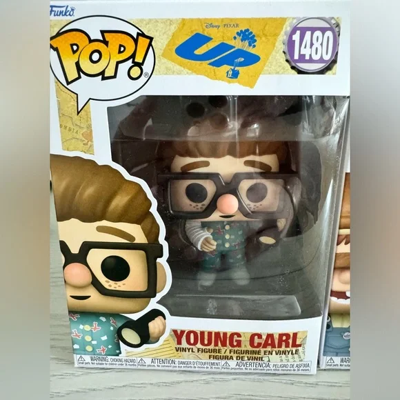 Young Carl & Ellie Funko Pop Set💜 - Picture 4 of 4